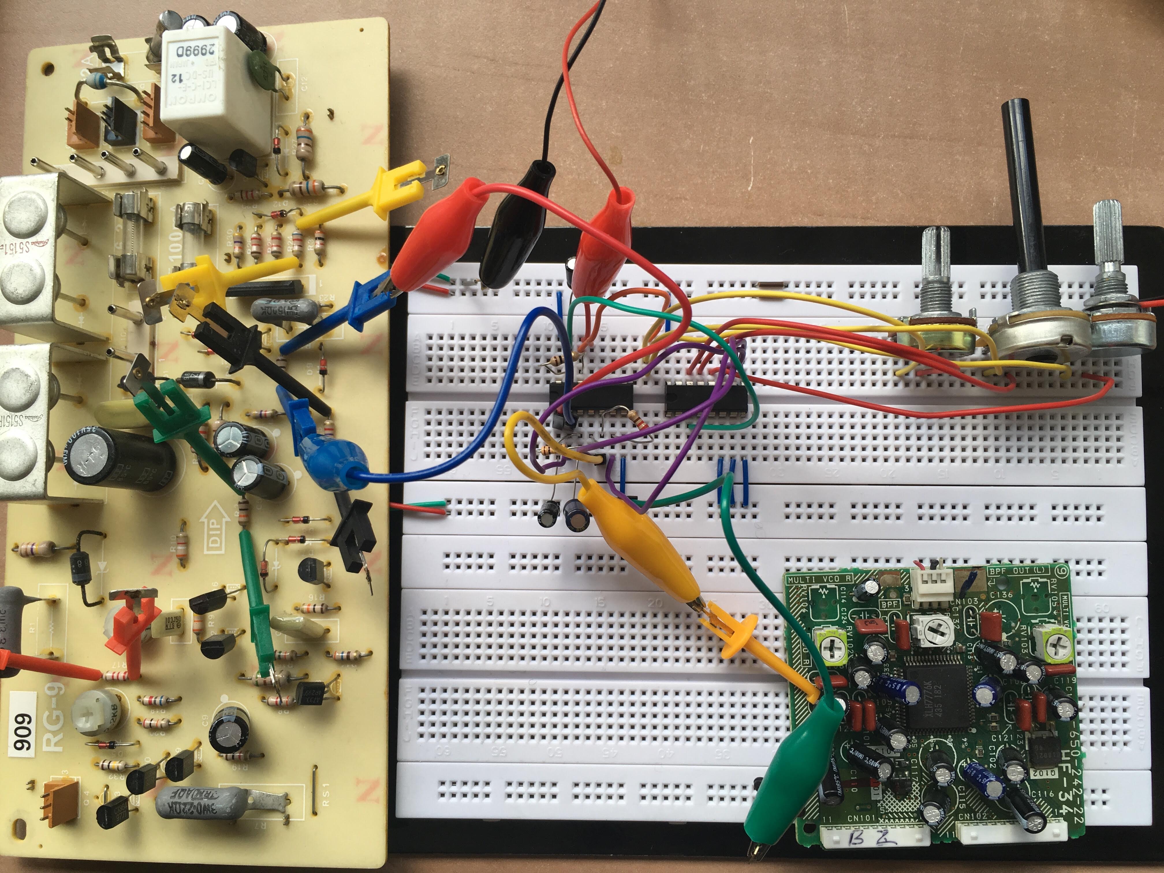 cd4051 with cd40106